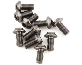 1UP Racing Titanium Pro Duty LowPro Head Screws (10) (3x6mm)