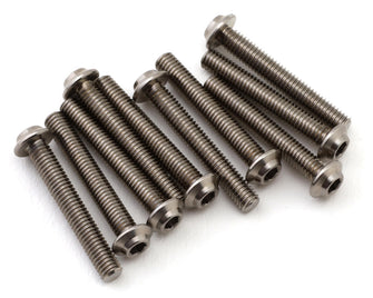 1UP Racing Titanium Pro Duty LowPro Head Screws (10) (3x20mm)