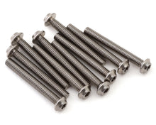 1UP Racing Titanium Pro Duty LowPro Head Screws (10) (3x24mm)