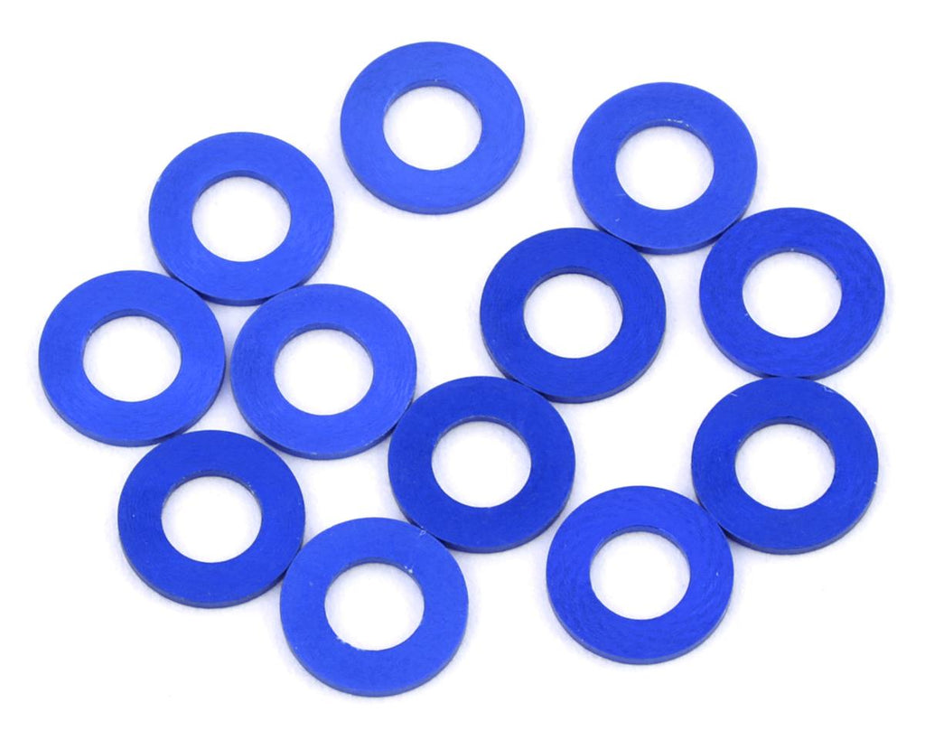 1UP Racing 3x6mm Precision Aluminum Shims (Dark Blue) (12) (0.5mm ...