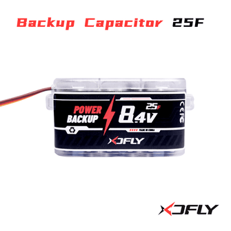 XDFly Power Backup Capacitor 25F 8.4V 25A For RC Helicopter