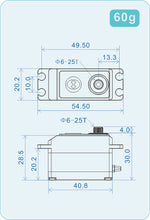 THETA RAZOR-DH1 NFC HV LOW PROFILE BRUSHLESS SERVO