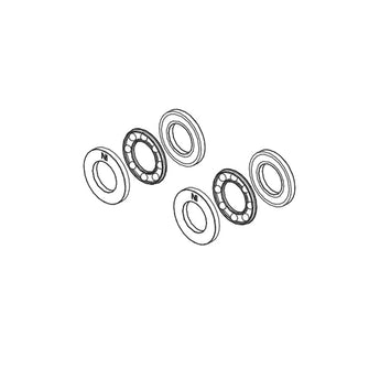 Goosky RS5 Flat Thrust bearing Set-F8-16M