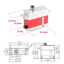 FZ589 Digital Metal Gear HV Mini Servo 8Kgf.cm 0.10sec for RC Helicopters