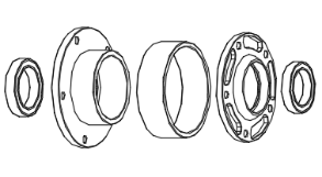 Goosky RS5 Oneway Bearing Seat