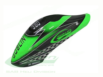 Canomod Airbrush Canopy Carbon/Green - Goblin 380