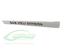 Carbon Fiber Tail Boom White - Goblin 500 Sport