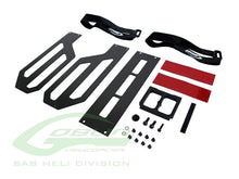 Aluminum Battery Support Black Matte