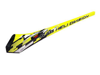 Yellow/Black Carbon Fiber Boom - Goblin Kraken