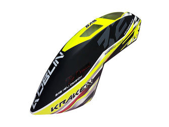 Yellow/Black Carbon Fiber Canopy - Goblin Kraken