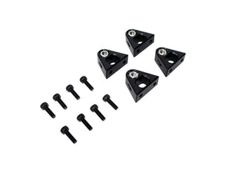 Aluminum Landing Gear Mounts - Raw Nitro
