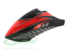 Canomod Airbrush Canopy Red/Carbon - Goblin Speed