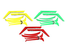 Sticker Set Yellow/Red/Green - Raw 700