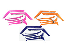 Sticker Set Pink/Blue/Orange - Raw 700
