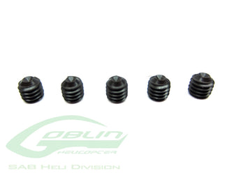 DIN 12.9 Cone Point Set Screws M4x4(8pcs)