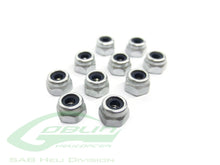 Metric Hex Locknuts M2,5 H3,5(10pcs)