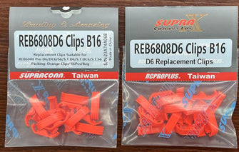 RCPROPLUS D6 Replacement Clips - HeliDirect