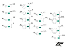 Tron 5.8/Nitron Shim & Washer Set 1 - HeliDirect