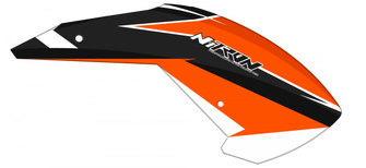 Tron Nitron Black Orange Canopy - HeliDirect