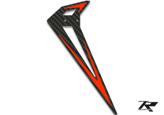 Fusion Tail Fin Tron7.0 - Orange - HeliDirect