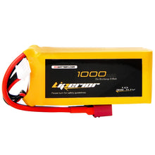 Liperior 1000mAh 3S 35C 11.1V Lipo Battery With T-Connector for RC Plane / Heli