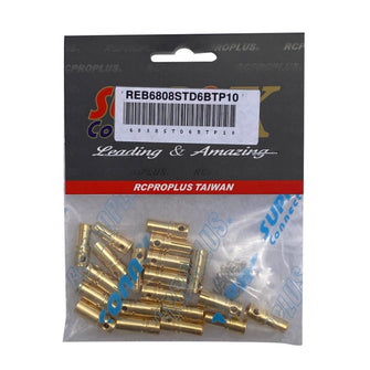 RCPROPLUS D6 BT Solder-less Connector 6mm (10M-10F) - HeliDirect