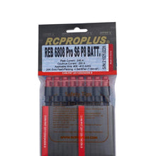 RCPROPLUS Pro-S6 Supra X 2 Color Single Square Holder 6mm For Battery (8M-8F) - HeliDirect