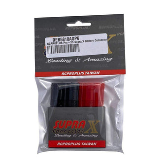 RCPROPLUS Pro-X5 Supra X Battery Connector - 6 Sets (10-12AWG) - HeliDirect