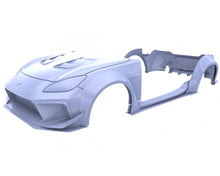 24K RC Technology 1/10 Toyota GR86 LBWK Wide Body Kit (Clear) (257mm)