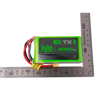 Pulse 6000mAh Transmitter 2S 7.4V LiPo Battery For Radio Master Boxer - HeliDirect