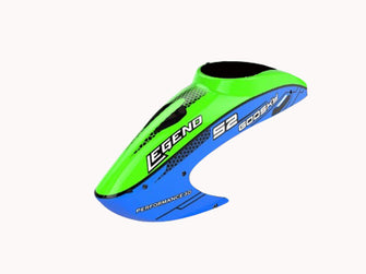 Goosky S2 Canopy - Blue/Green - HeliDirect