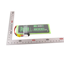 Pulse 6000mah 1S 3.7V 5C LiPo Battery - For Vcontrol Radio - HeliDirect