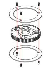 Goosky RS4 Tail Belt Drive Pulley Set - HeliDirect