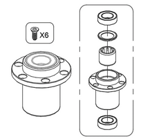 Goosky RS4 One Way Assembly - HeliDirect