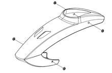 Goosky RS4 Canopy - White - HeliDirect