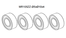 Goosky RS4 MR105ZZ Bearing Set- NMB - HeliDirect