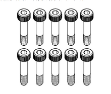 Goosky S2/RS4 Screw Set M2x10mm-L4 - HeliDirect