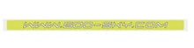 Goosky RS4 Tail Boom Sticker - Yellow - HeliDirect