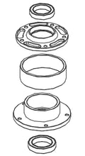 Goosky RS7 Oneway Bearing Seat