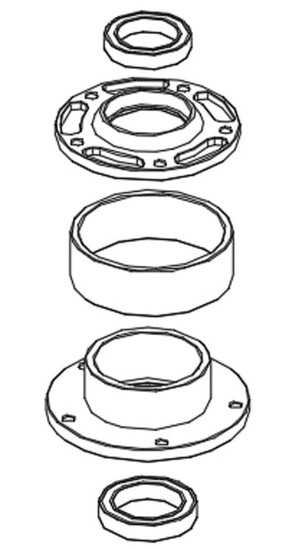 Goosky RS7 Oneway Bearing Seat