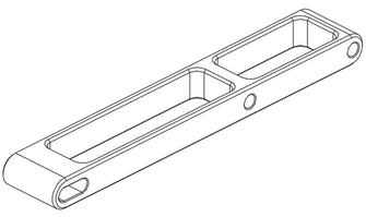 Goosky RS7 Main Frame rear reinforcement plate