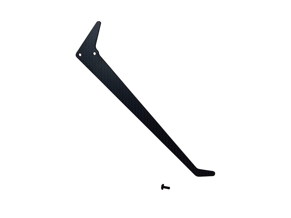 Carbon Fiber Tail Fin - RAW500– BARC Hobbies