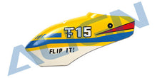 T15 Painted Canopy - Yellow - HeliDirect