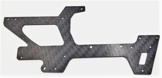 Goosky S2 Carbon Fiber Lower Frame (RIGHT) - HeliDirect