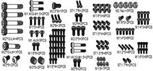 Goosky S2 Screw Kit Set - HeliDirect