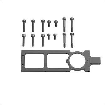 XLPower Specter Nitro Third Bearing Block - HeliDirect