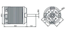 Align 460MX Brushless Motor (1800KV/2222) - HeliDirect