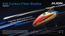 Align 650 Carbon Fiber Blades - HeliDirect