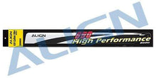 Align 650 Carbon Fiber Blades-Yellow - HeliDirect