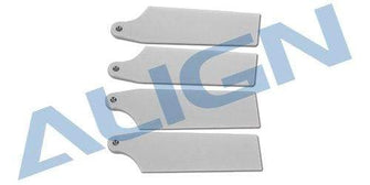 Align 74 Tail Blade-White For T-REX 470L - HeliDirect